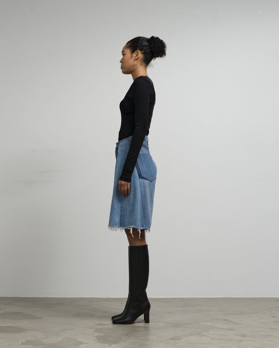 SHORT DENIM PT