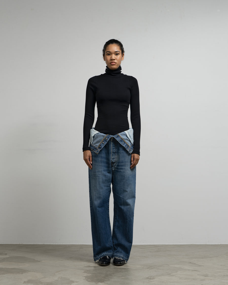 W WAIST DENIM PT - 1A
