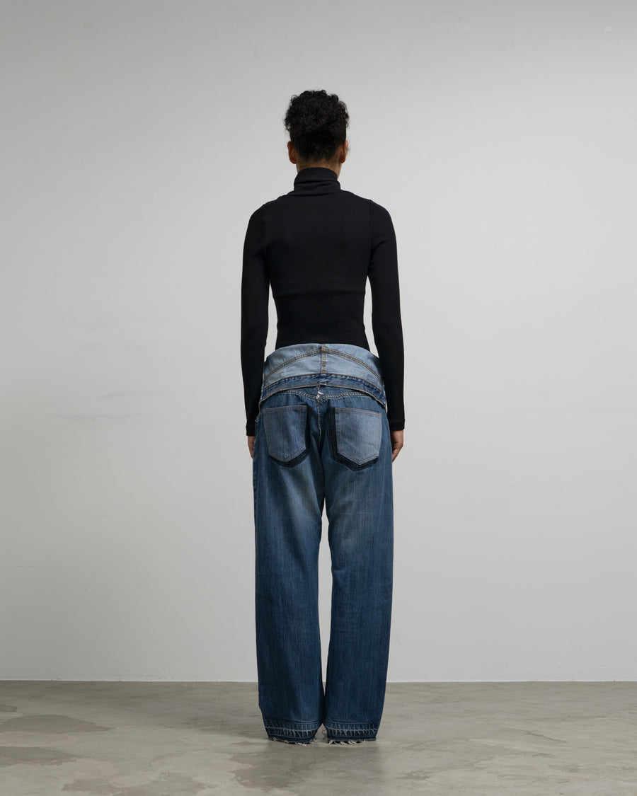 W WAIST DENIM PT - 1A