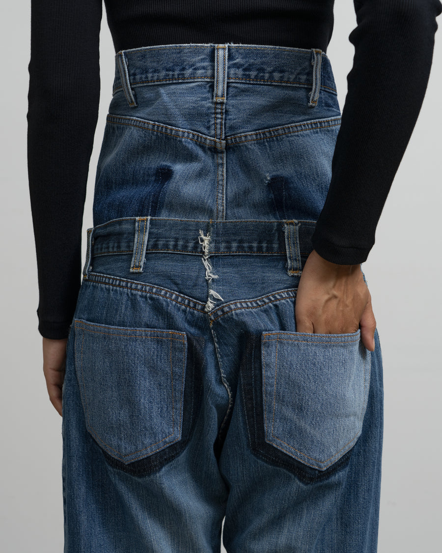 W WAIST DENIM PT - 1A