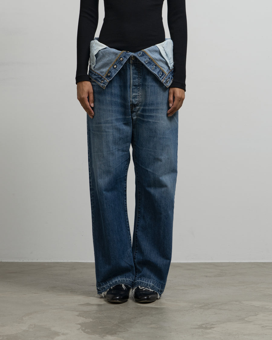 W WAIST DENIM PT - 1A