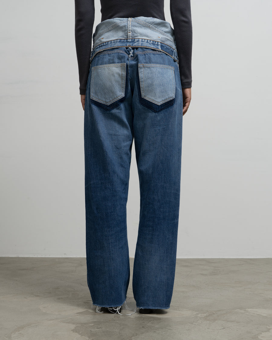 W WAIST DENIM PT - 1B
