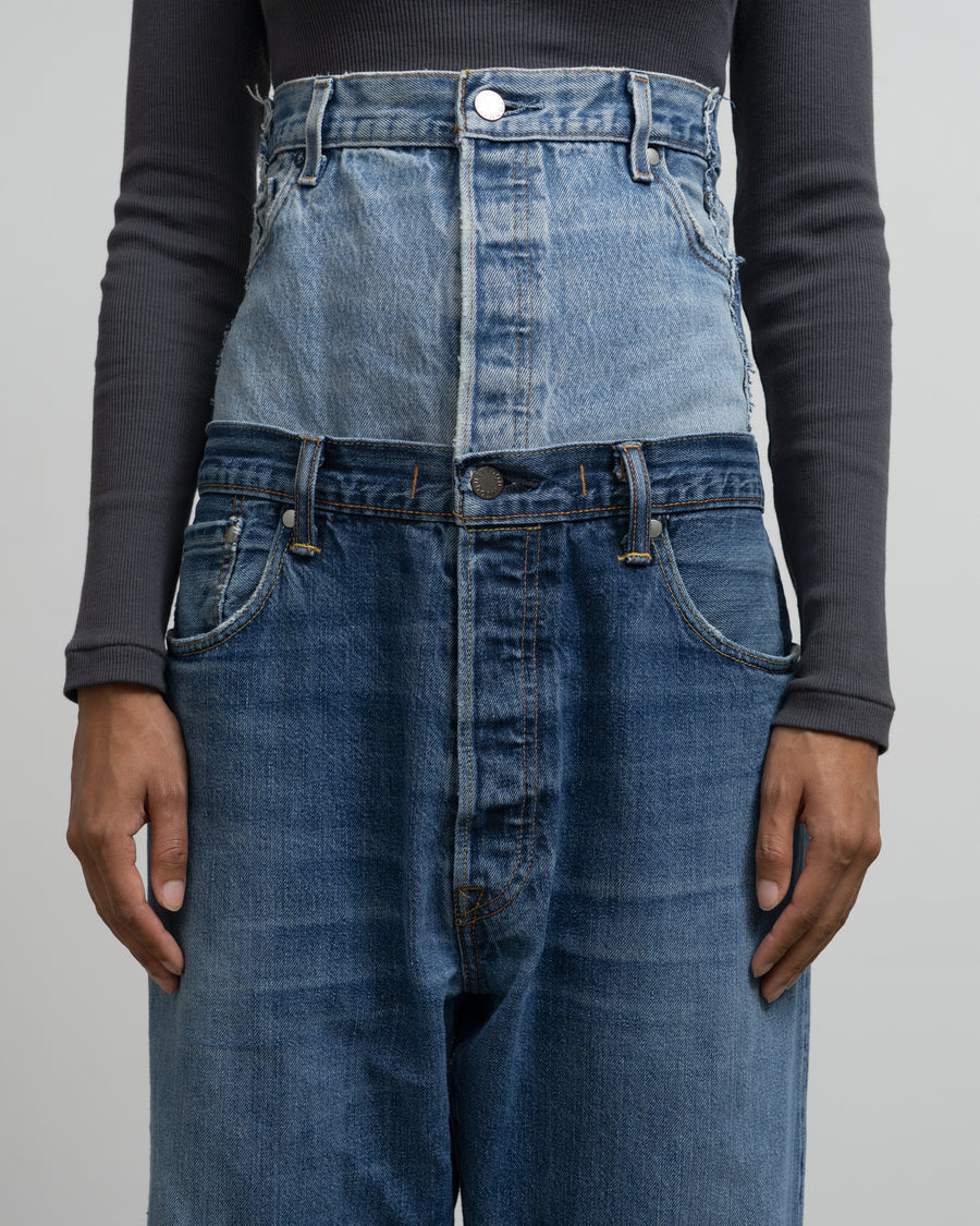 W WAIST DENIM PT - 1B