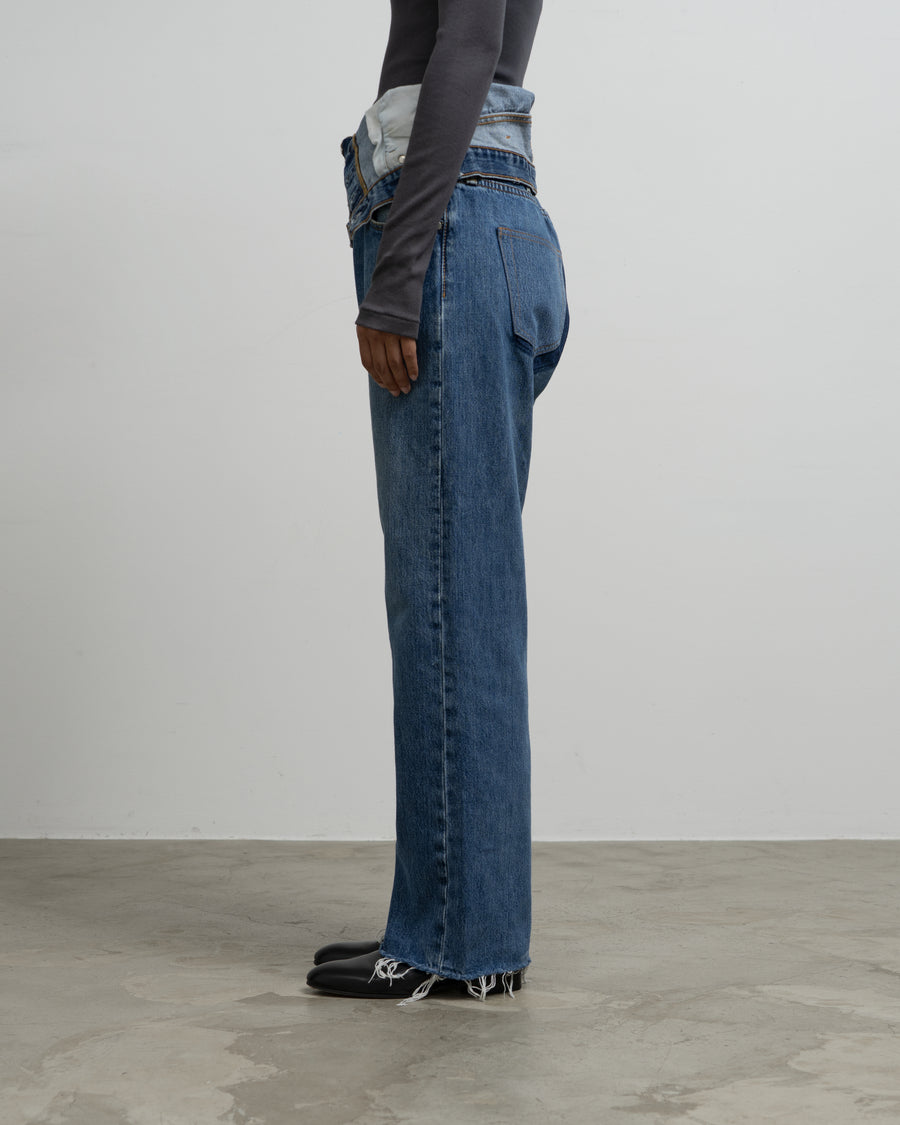 W WAIST DENIM PT - 1C