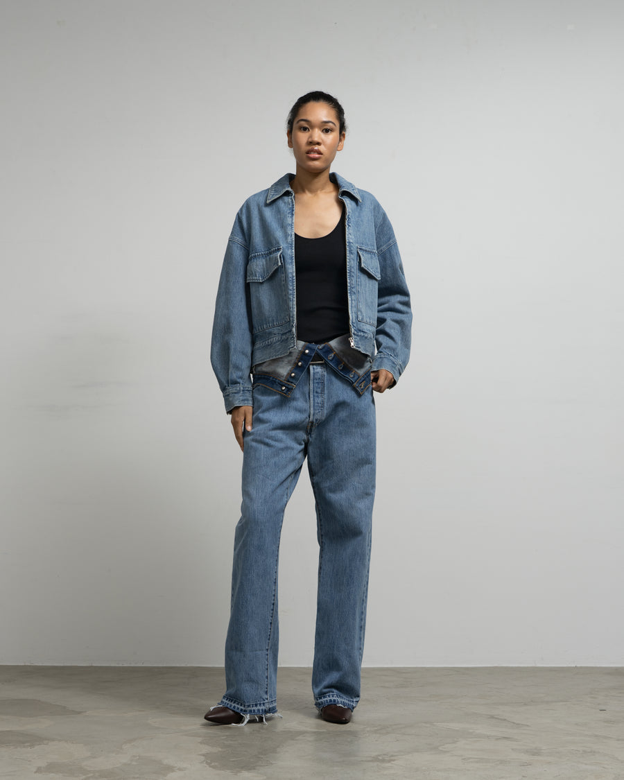 W WAIST DENIM PT - 3A