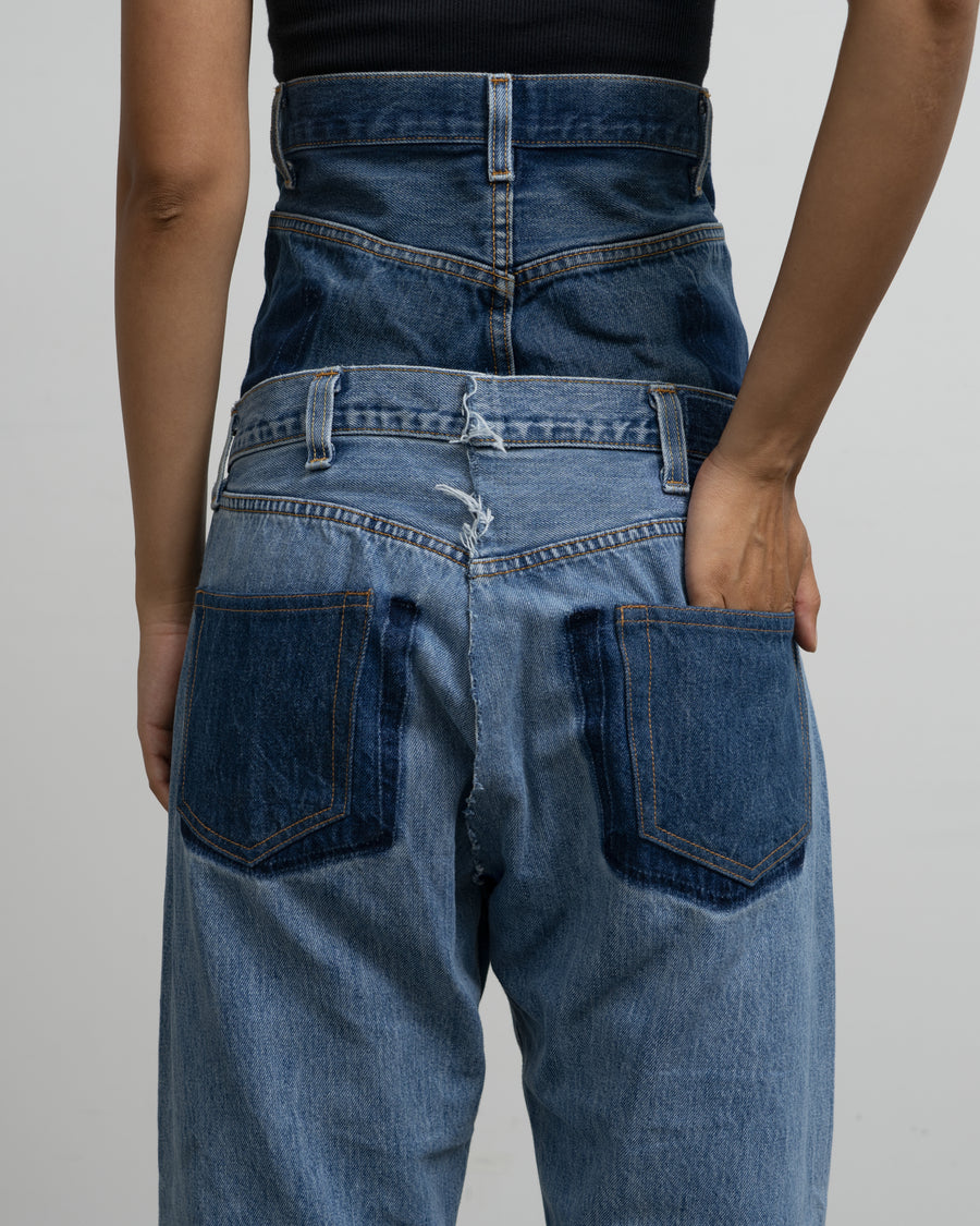 W WAIST DENIM PT - 3A