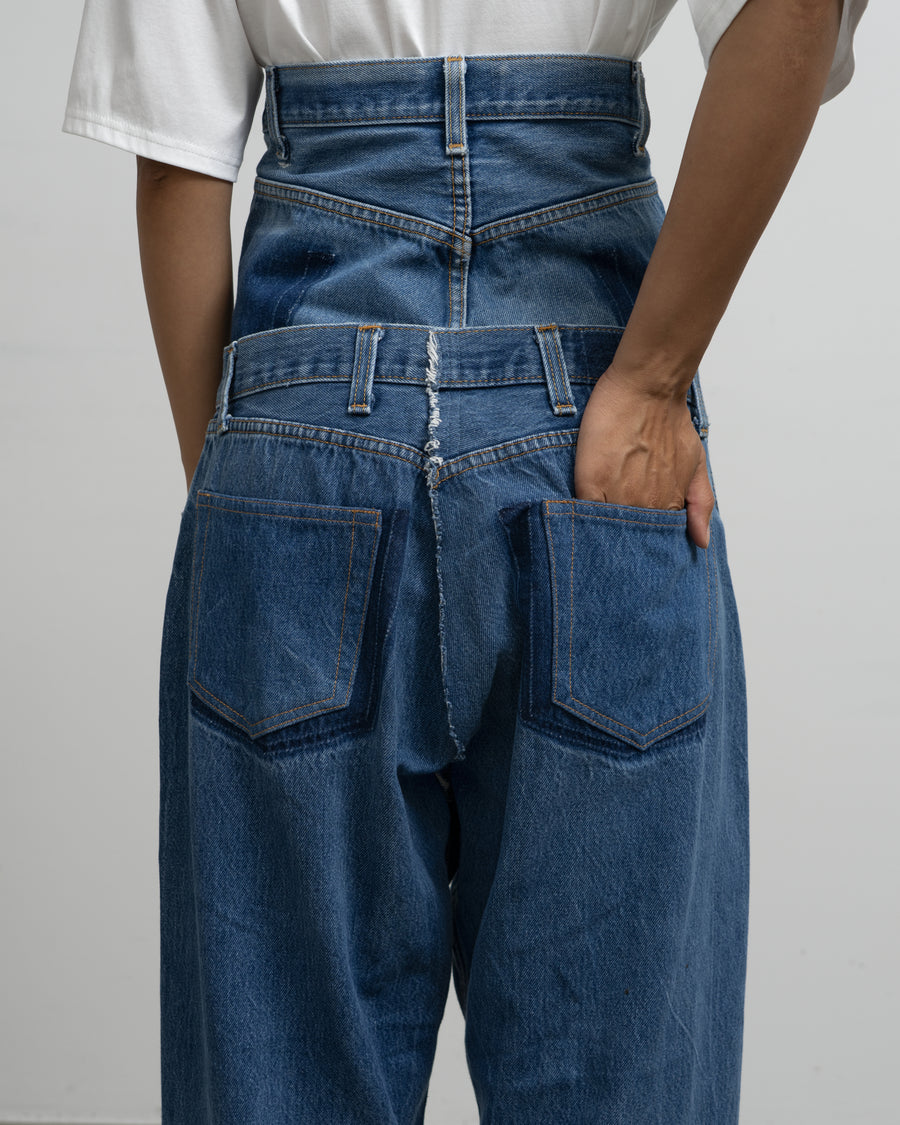 W WAIST DENIM PT - 3B