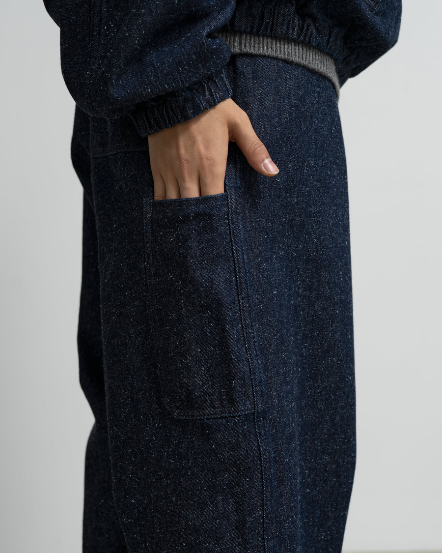 Silk Denim Work Pants