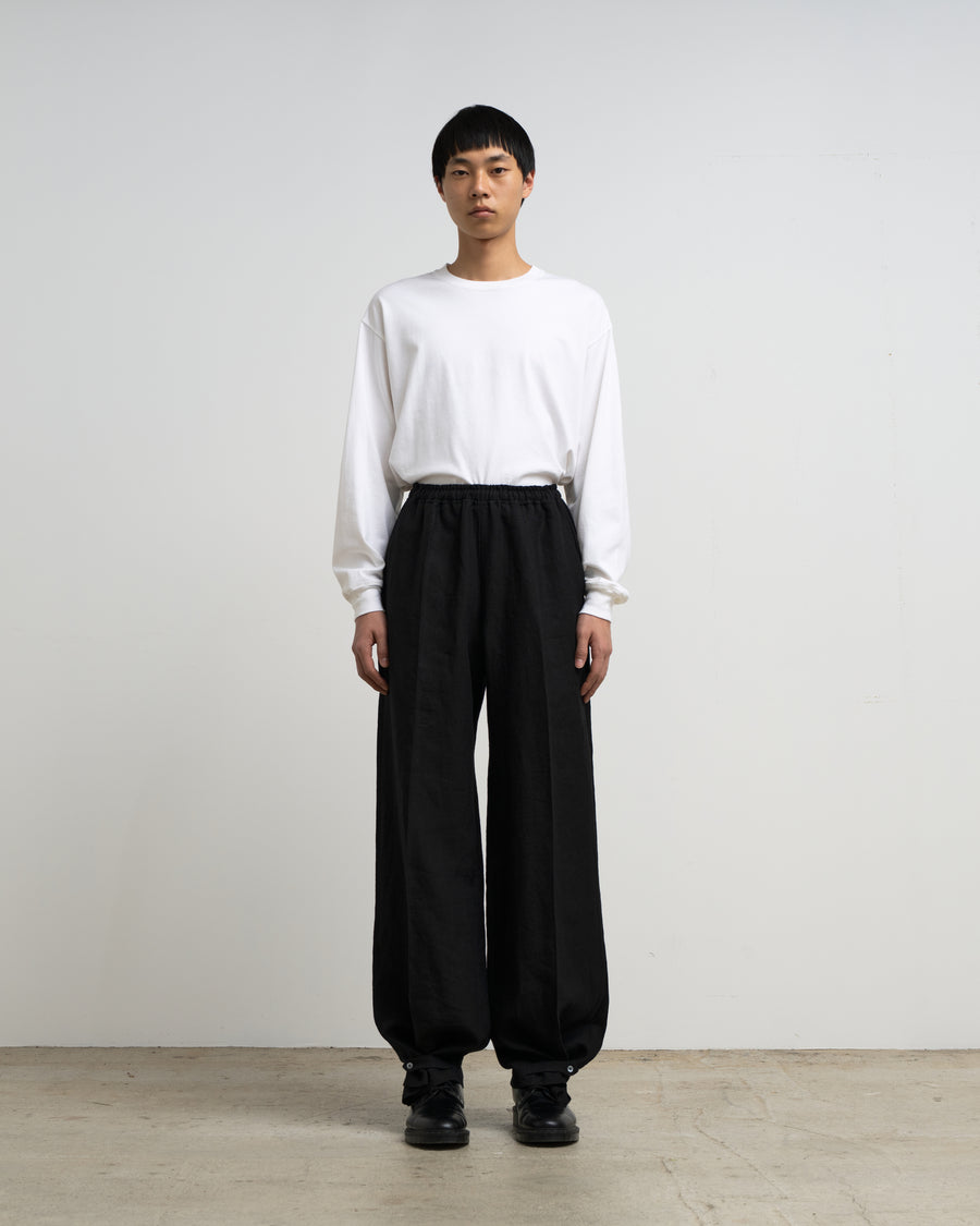 Graphpaper ブラック スラックス サイズ2 PIJAMA PANTS 2 HEMP – Graphpaper