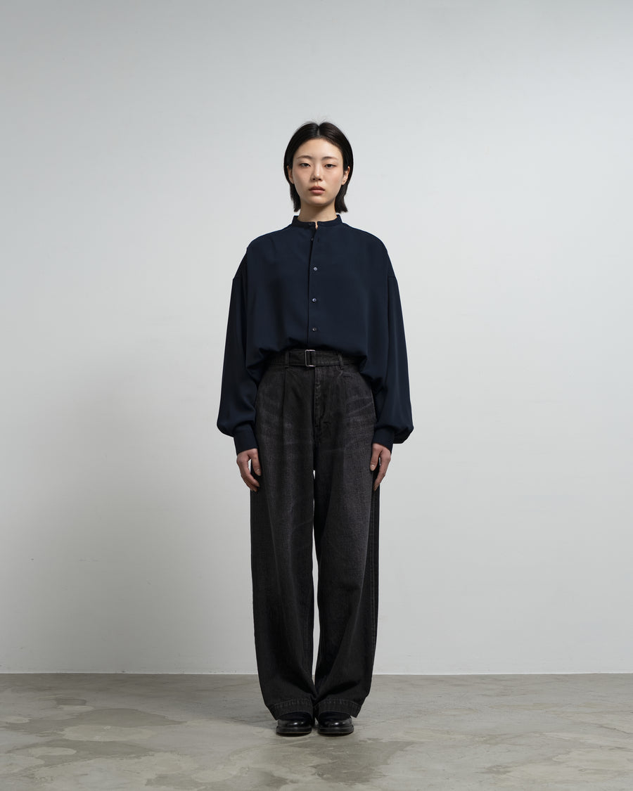 Selvage Denim Belted Pants -DARK FADE- – Graphpaper
