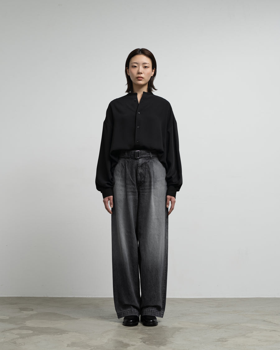 Selvage Denim Belted Pants -LIGHT FADE- – Graphpaper