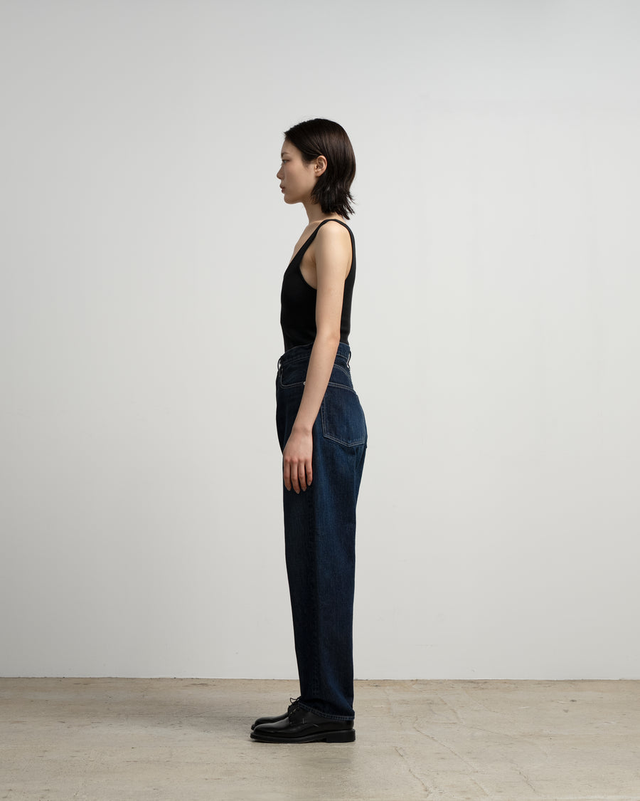 Selvage Denim Five Pocket Tapered Pants -DARK FADE- – Graphpaper