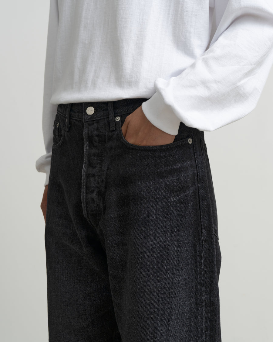 Selvage Denim Five Pocket Tapered Pants -DARK FADE- – Graphpaper