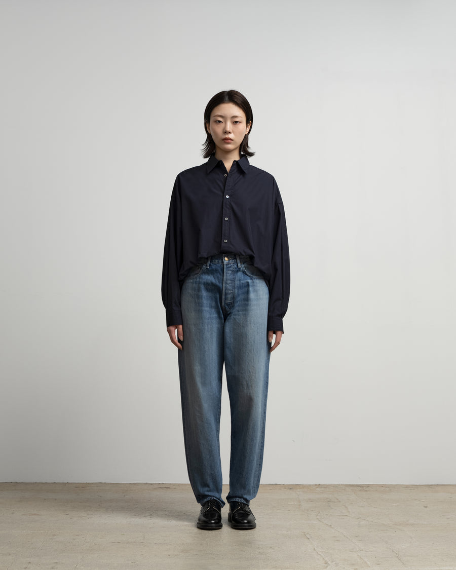 Selvage Denim Five Pocket Tapered Pants -LIGHT FADE- – Graphpaper