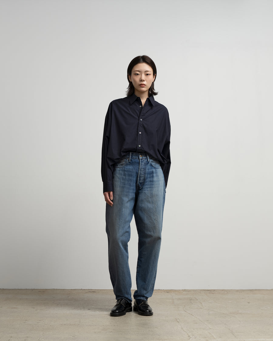 Selvage Denim Five Pocket Tapered Pants -LIGHT FADE- – Graphpaper