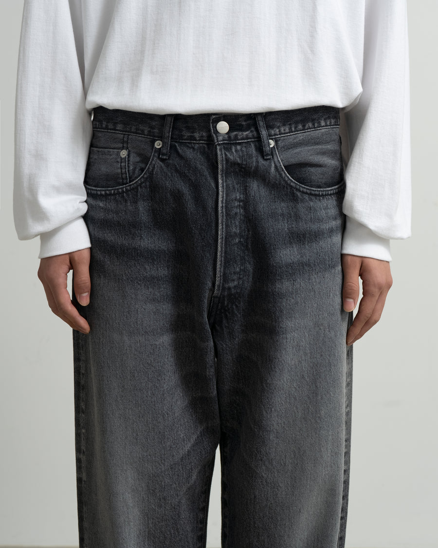 Selvage Denim Five Pocket Tapered Pants -LIGHT FADE- – Graphpaper