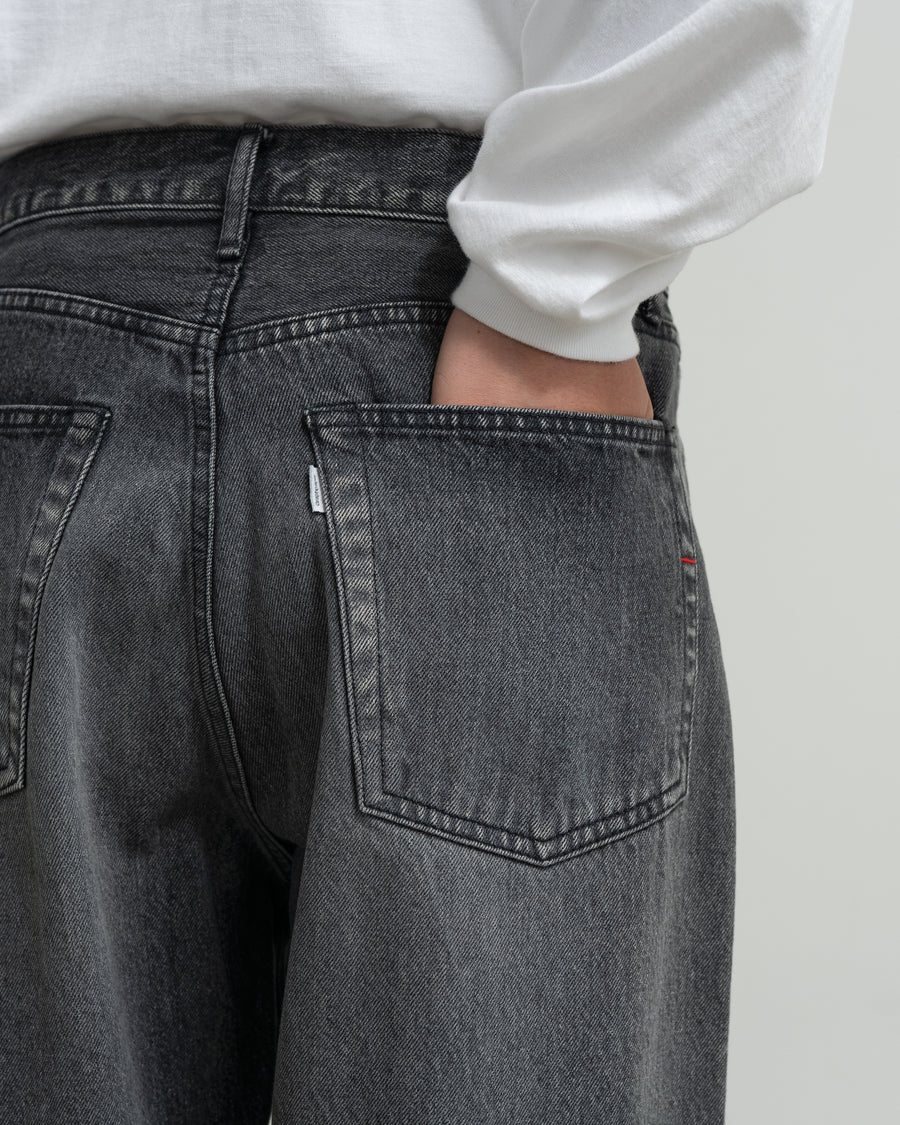 Selvage Denim Five Pocket Tapered Pants -LIGHT FADE- – Graphpaper