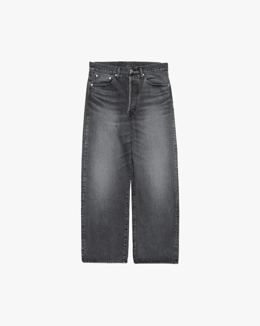 パンツ Graphpaper Five Pocket Wide Straight Selvage Denim Five Pocket Wide Straight Pants -LIGHT FADE