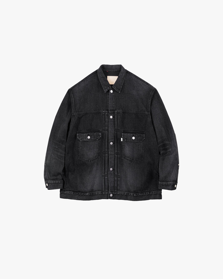 ジャケット・アウター Graphpaper Selvage DenimJacket Dark Fade Selvage Denim Jacket -DARK FADE- – Graphpaper