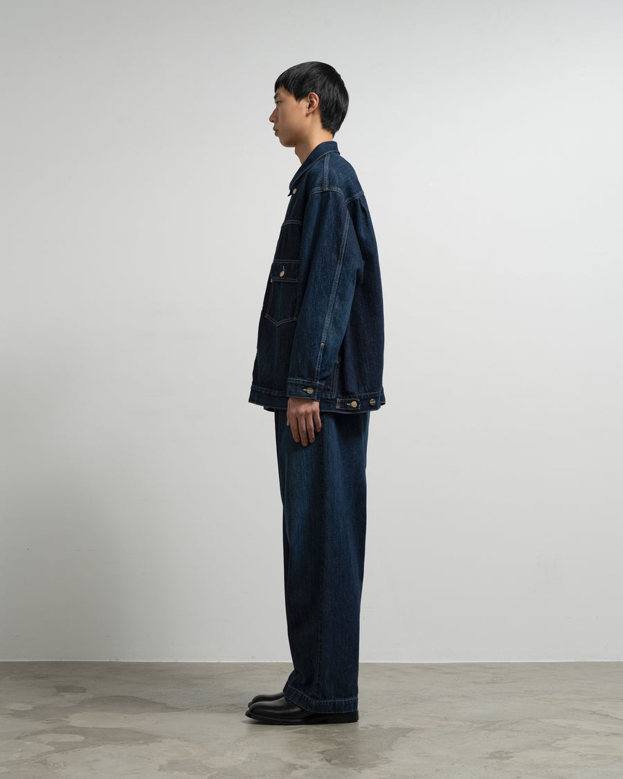 Selvage Denim Jacket -DARK FADE- – Graphpaper