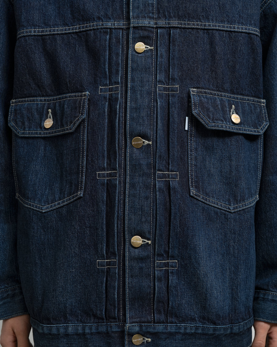 Selvage Denim Jacket-DARK FADE- – Graphpaper