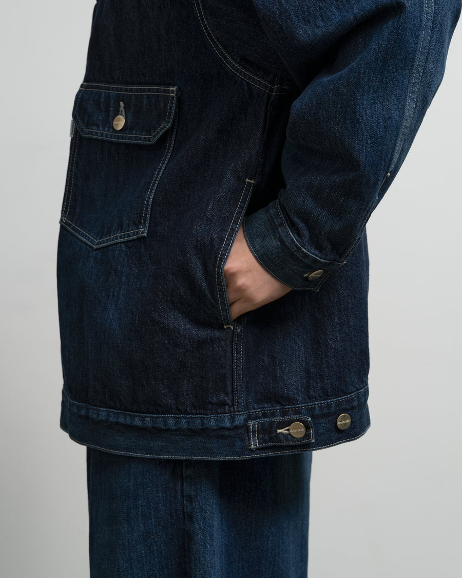 Selvage Denim Jacket-DARK FADE- – Graphpaper