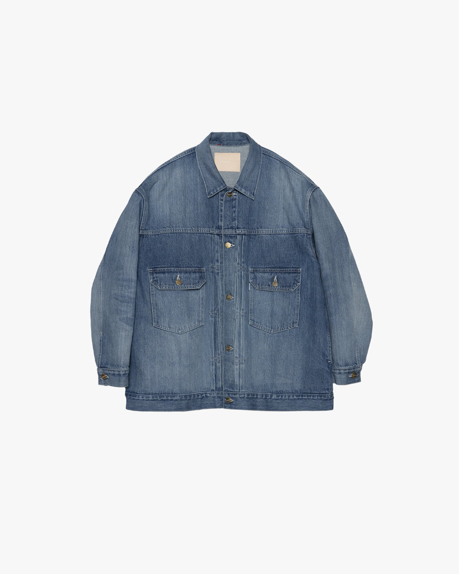 Selvage Denim Jacket -LIGHT FADE- – Graphpaper