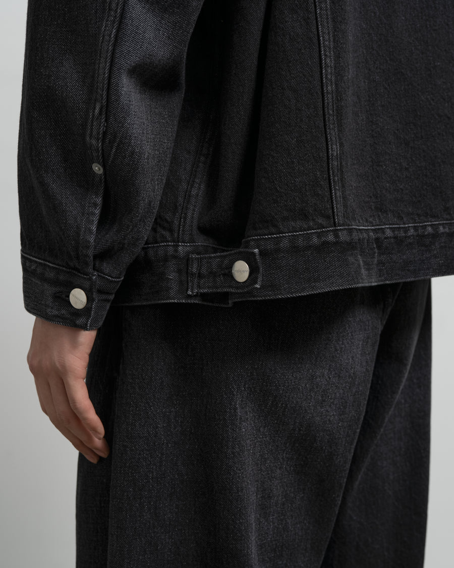 Selvage Denim Trucker Jacket-DARK FADE- – Graphpaper