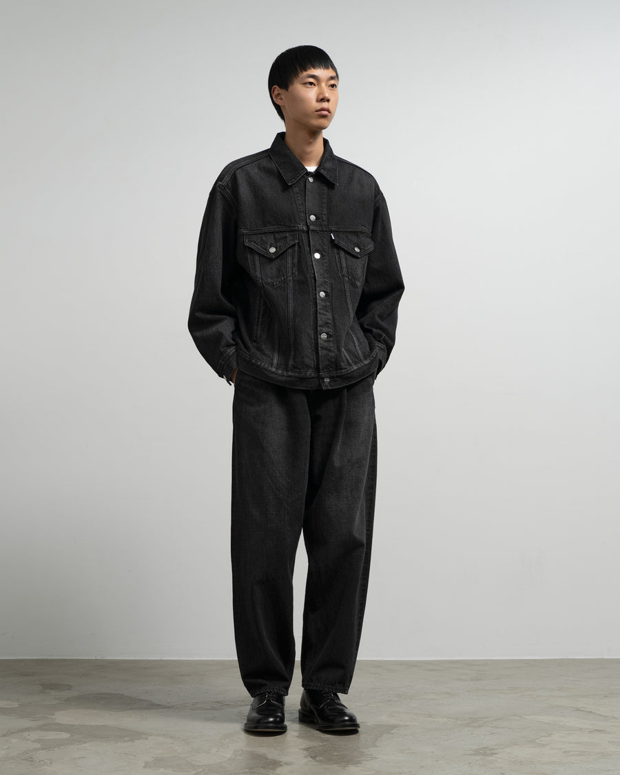 Selvage Denim Trucker Jacket-DARK FADE- – Graphpaper