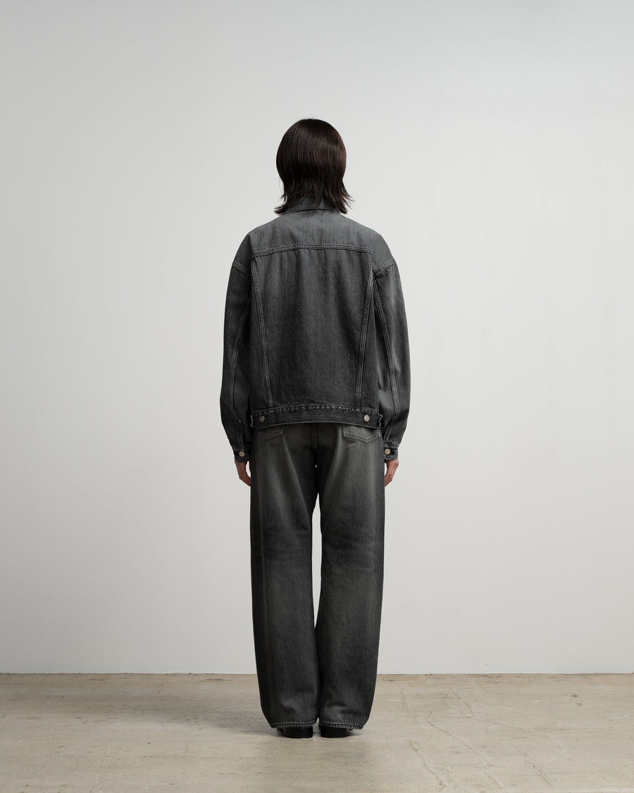 Selvage Denim Trucker Jacket -LIGHT FADE- – Graphpaper