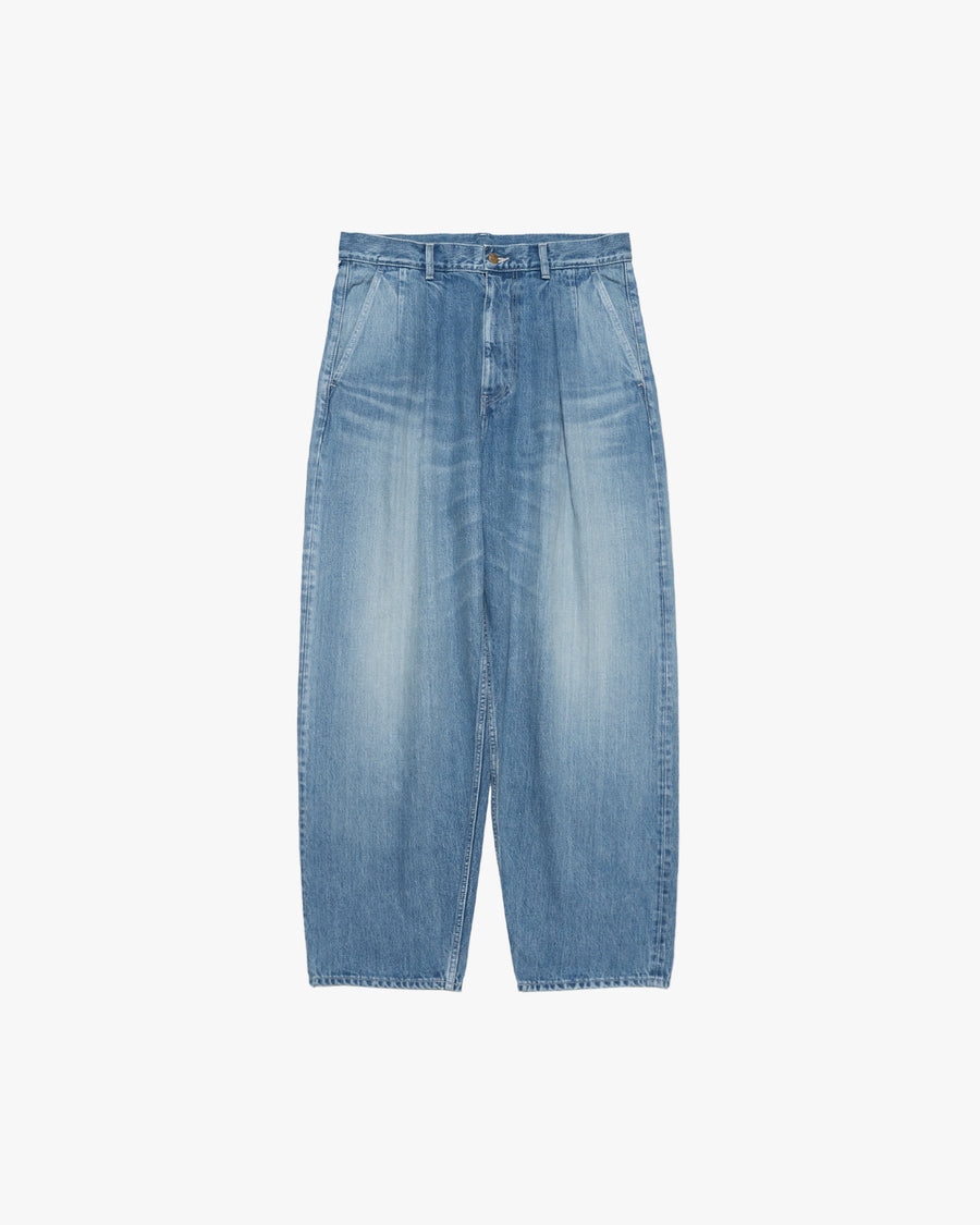 Selvage Denim Two Tuck Pants -LIGHT FADE- – Graphpaper