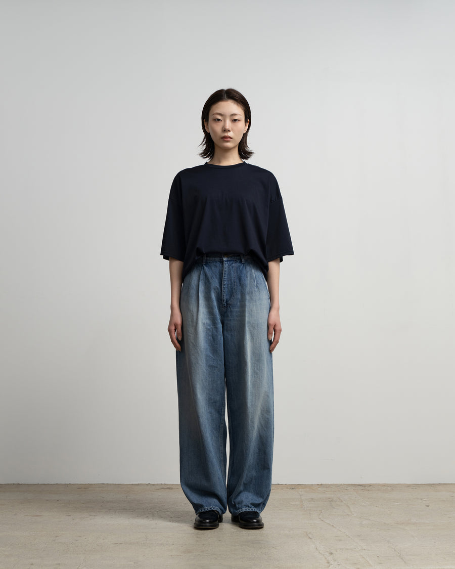 Selvage Denim Two Tuck Pants -LIGHT FADE- – Graphpaper
