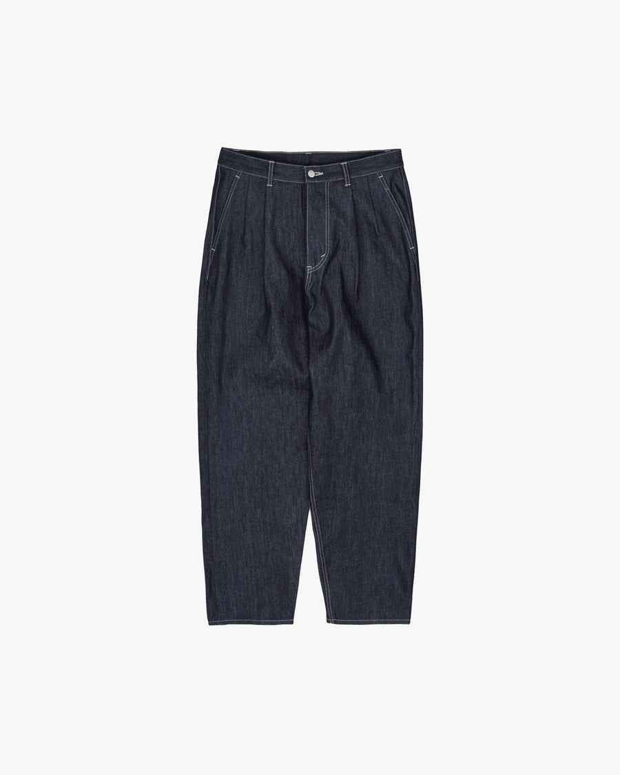 Selvage Denim Two Tuck Tapered Pants – Graphpaper