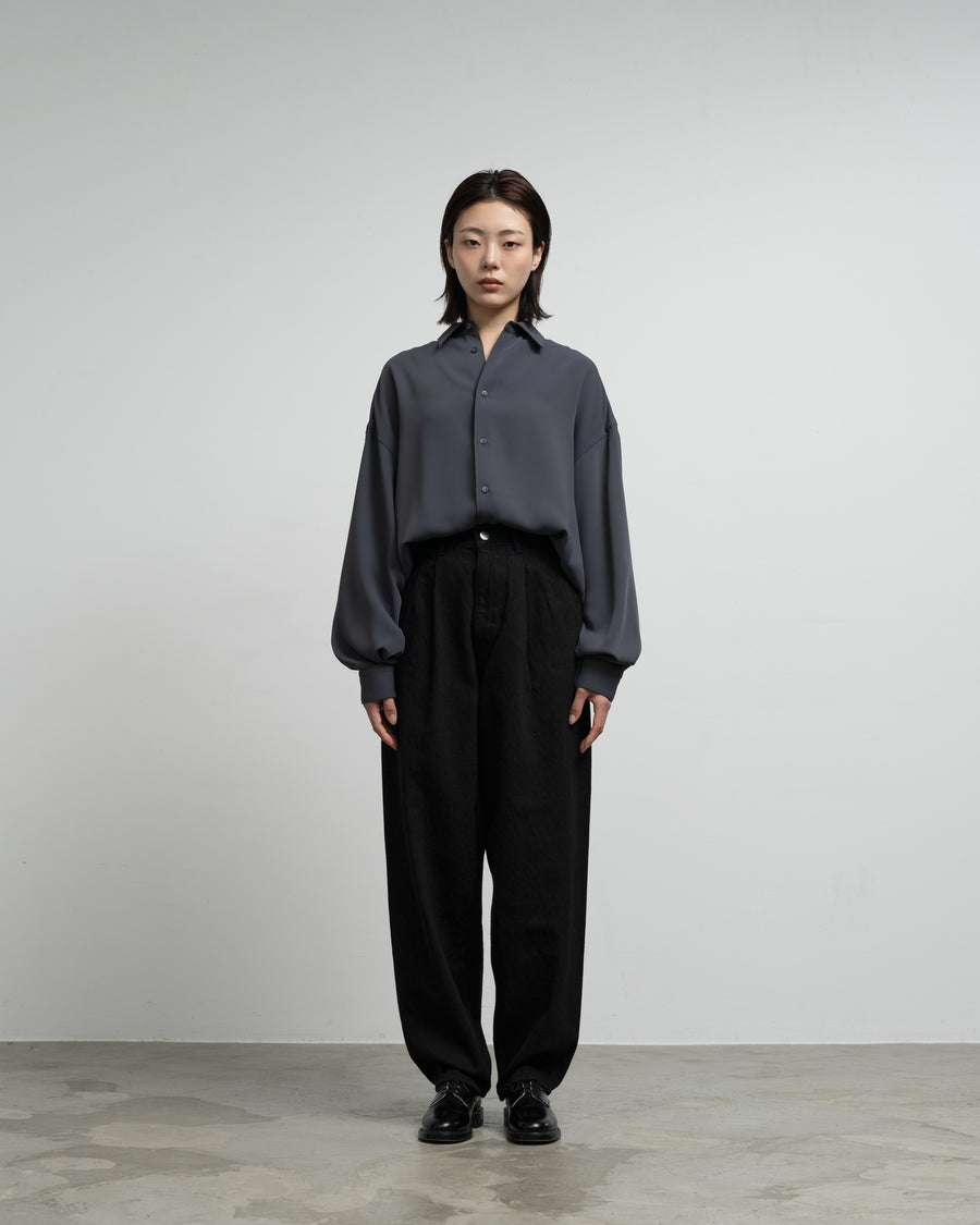 ♡ぴーく♡ Selvage Denim Two Tuck Tapered Pants – Graphpaper
