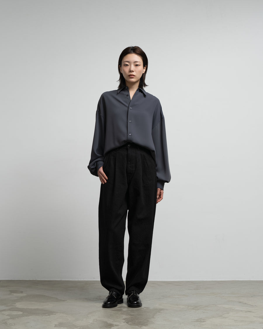 Selvage Denim Two Tuck Tapered Pants – Graphpaper