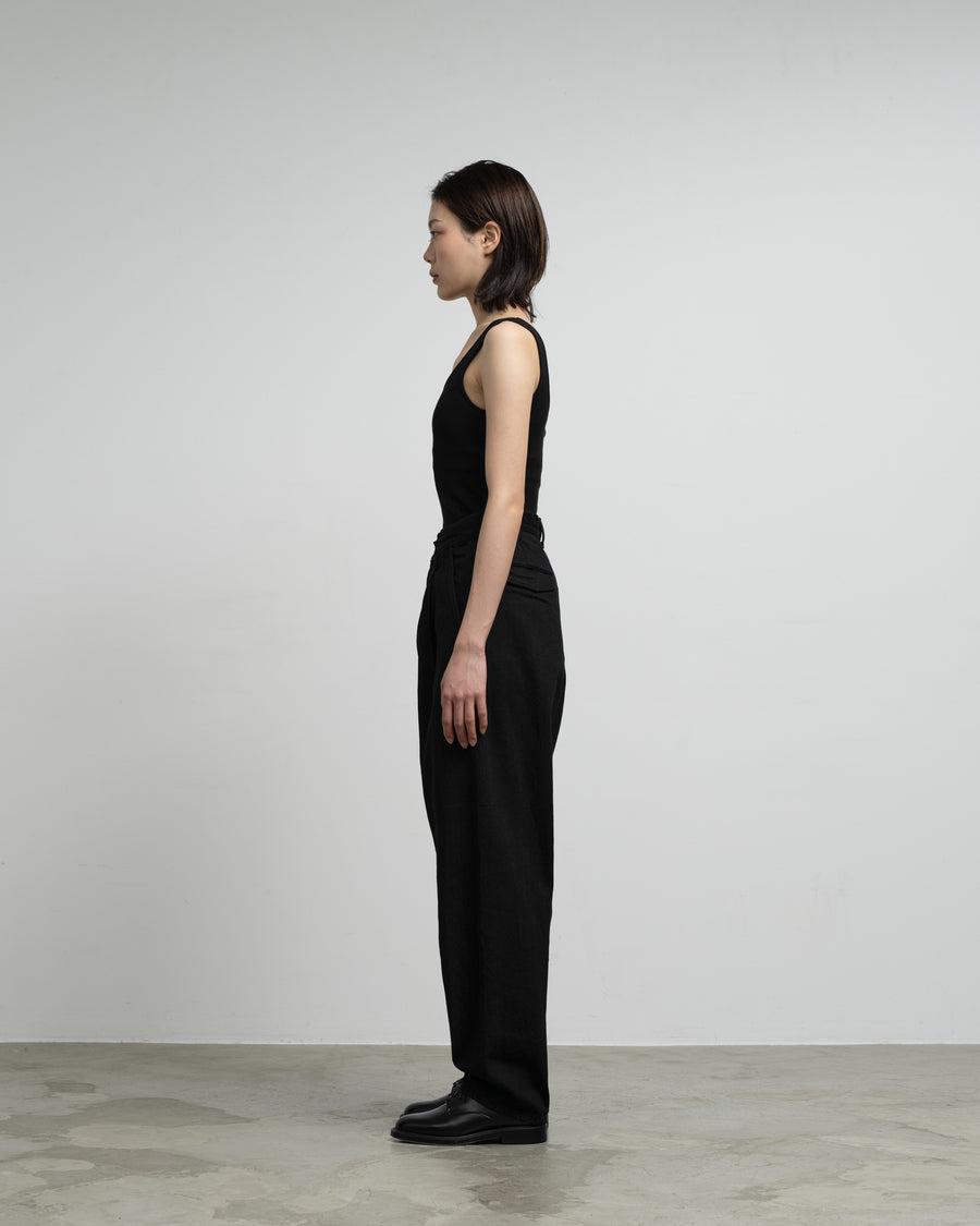 Selvage Denim Two Tuck Tapered Pants – Graphpaper