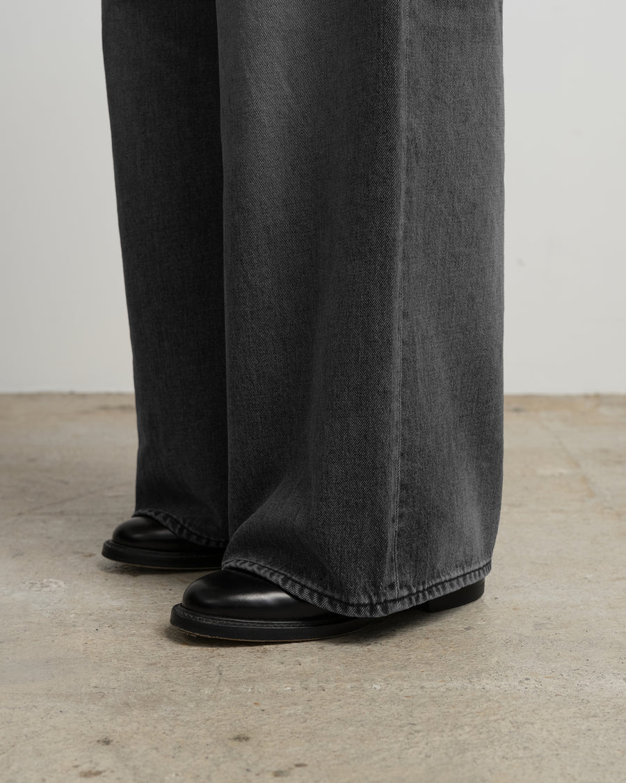 Selvage Denim Two Tuck Wide Pants-LIGHT FADE- – Graphpaper