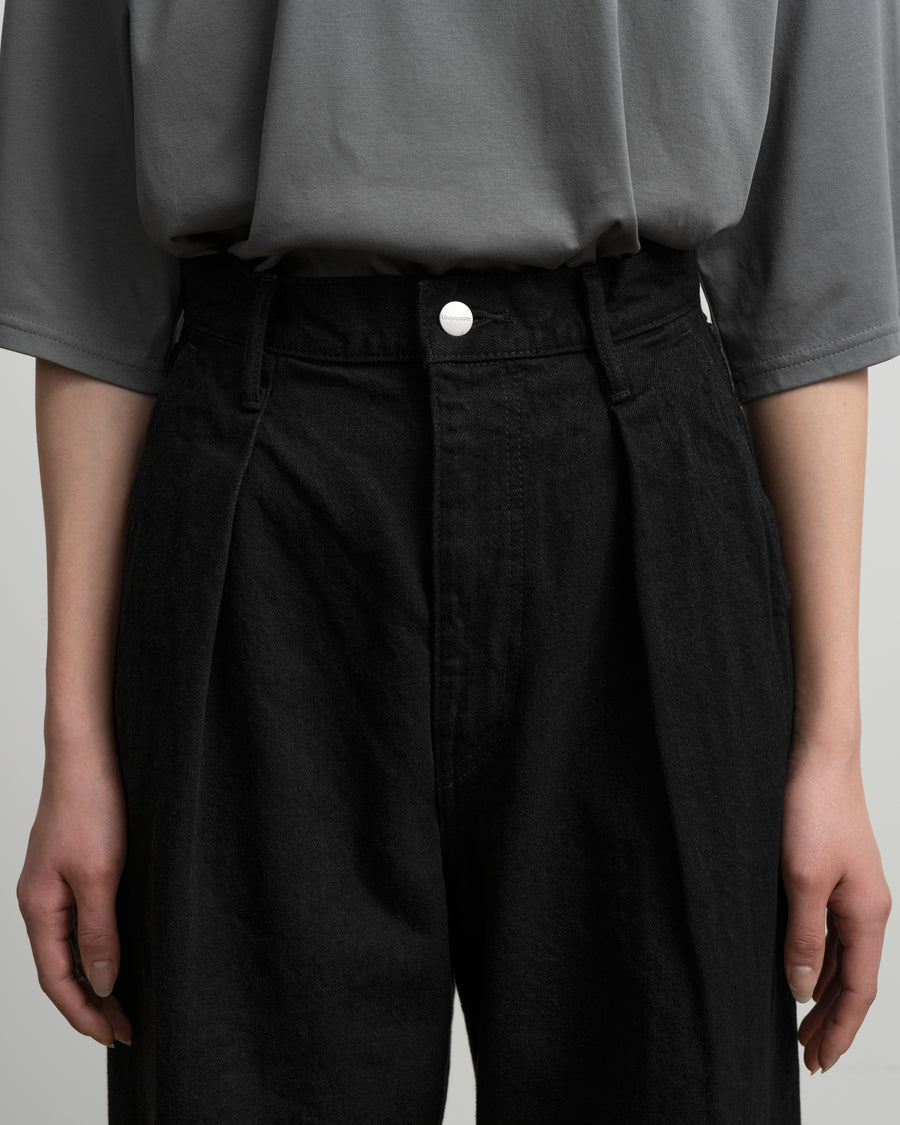 Selvage Denim Two Tuck Wide Pants – Graphpaper