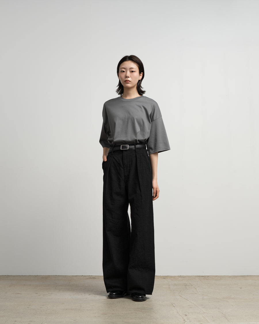 Selvage Denim Two Tuck Wide Pants – Graphpaper