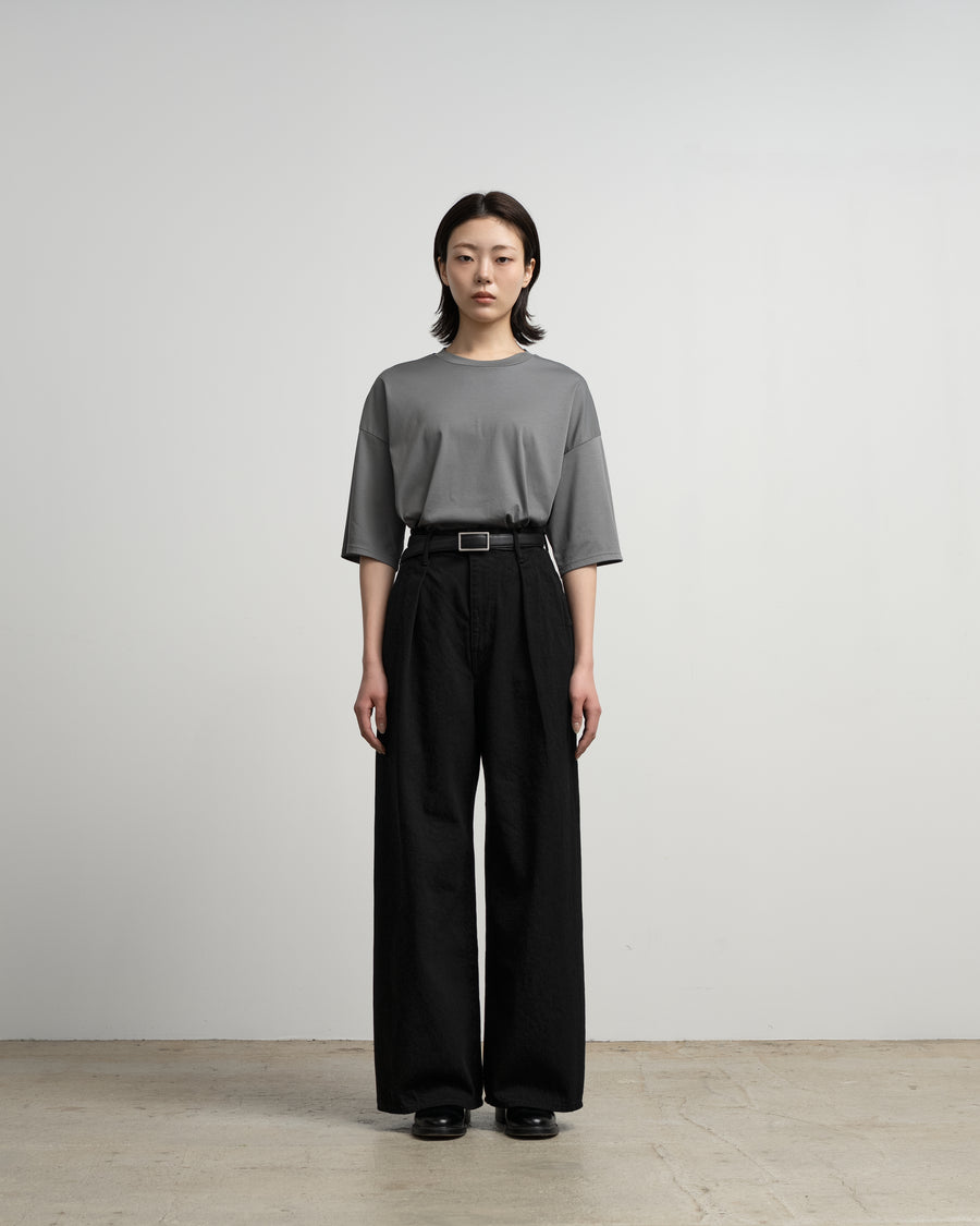 Selvage Denim Two Tuck Wide Pants – Graphpaper