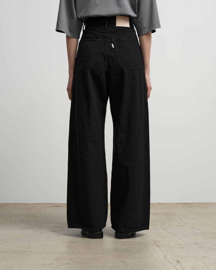 とも　TUCK WIDE DENIM PANTS Selvage Denim Two Tuck Wide Pants – Graphpaper