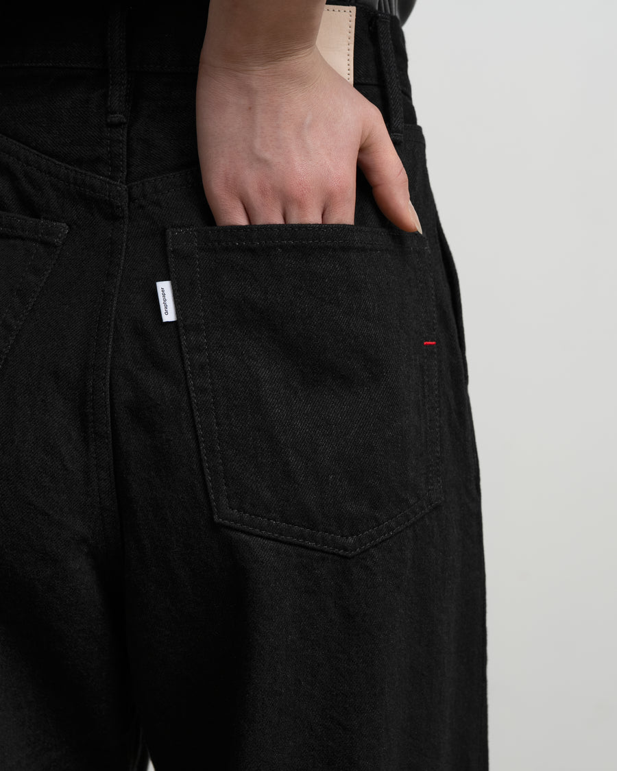 Selvage Denim Two Tuck Wide Pants – Graphpaper