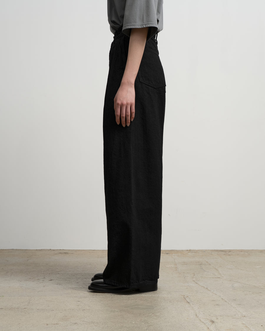 Selvage Denim Two Tuck Wide Pants – Graphpaper
