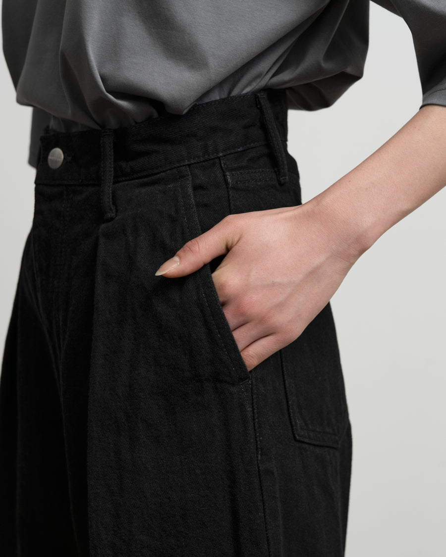 Selvage Denim Two Tuck Wide Pants – Graphpaper