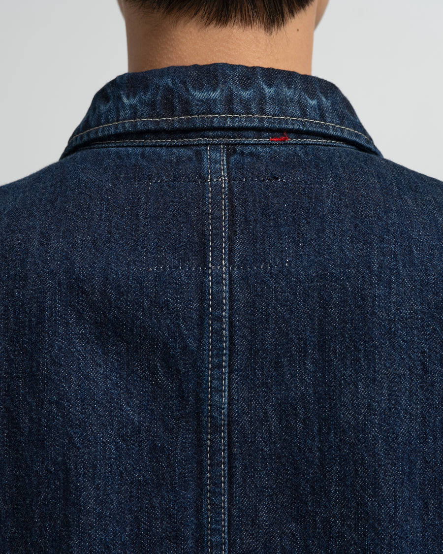 Selvage Denim Zip Jacket -DARK FADE- – Graphpaper