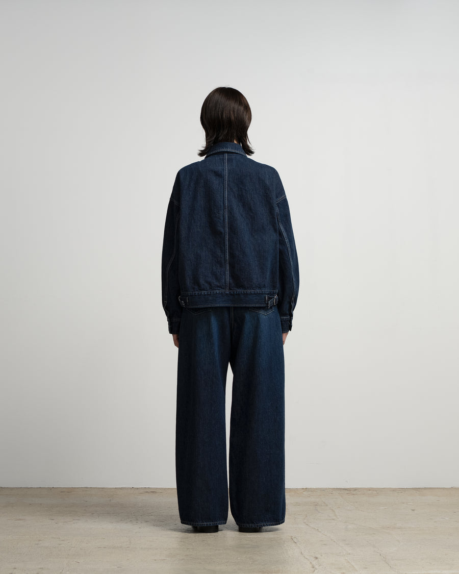 Selvage Denim Zip Jacket -DARK FADE- – Graphpaper