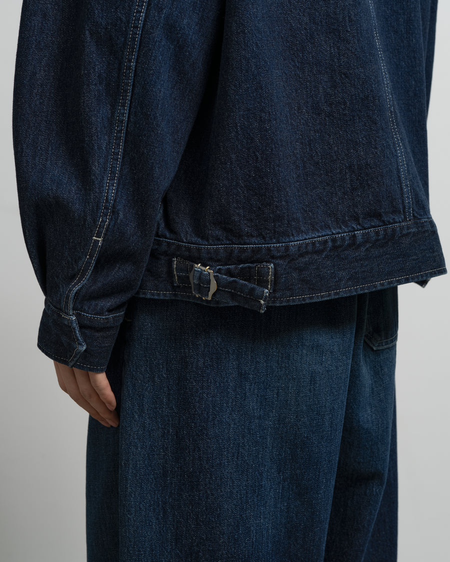 Selvage Denim Zip Jacket -DARK FADE- – Graphpaper