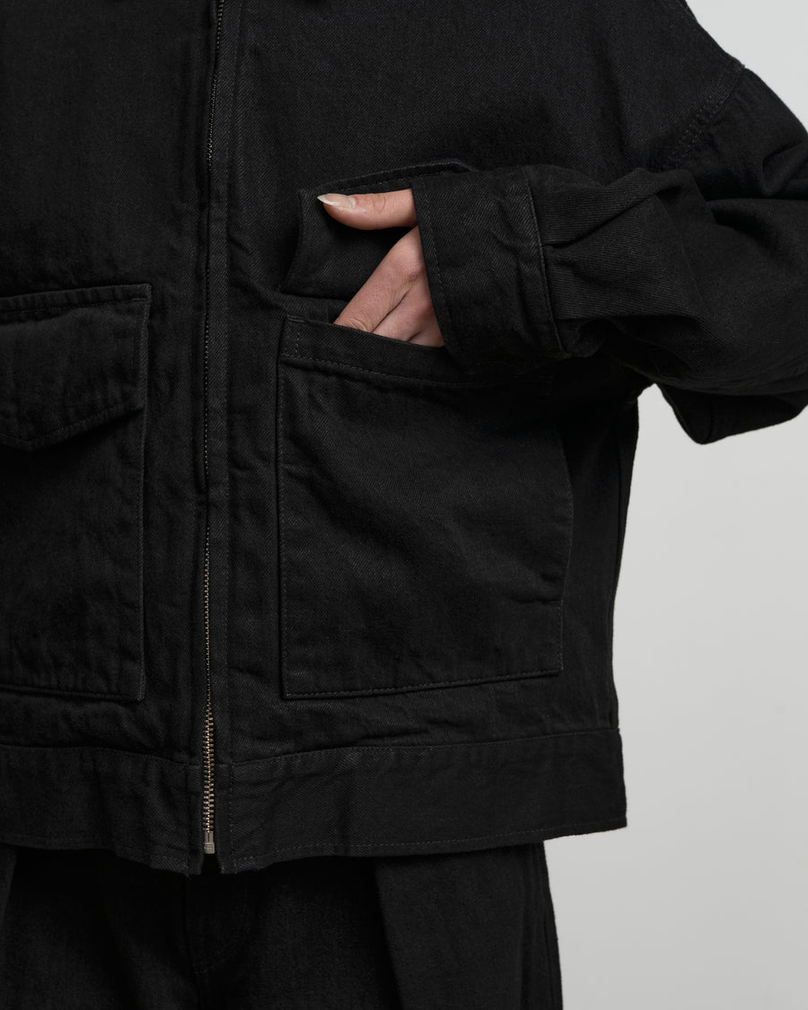 Selvage Denim Zip Jacket – Graphpaper