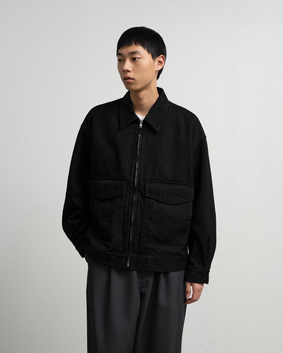 Selvage Denim Zip Jacket – Graphpaper