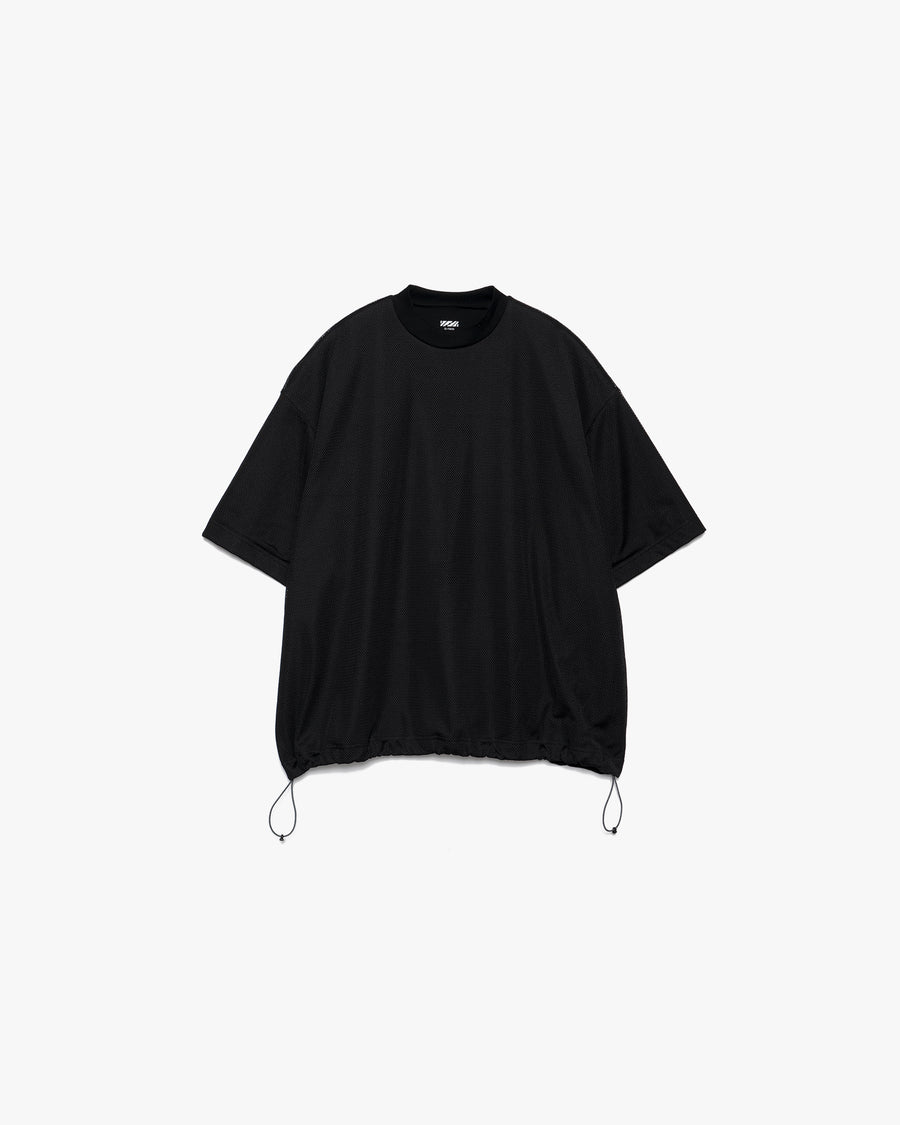 BALLOON DOUBLE LAYERED MESH SHORT SLEEVE T-SHIRT